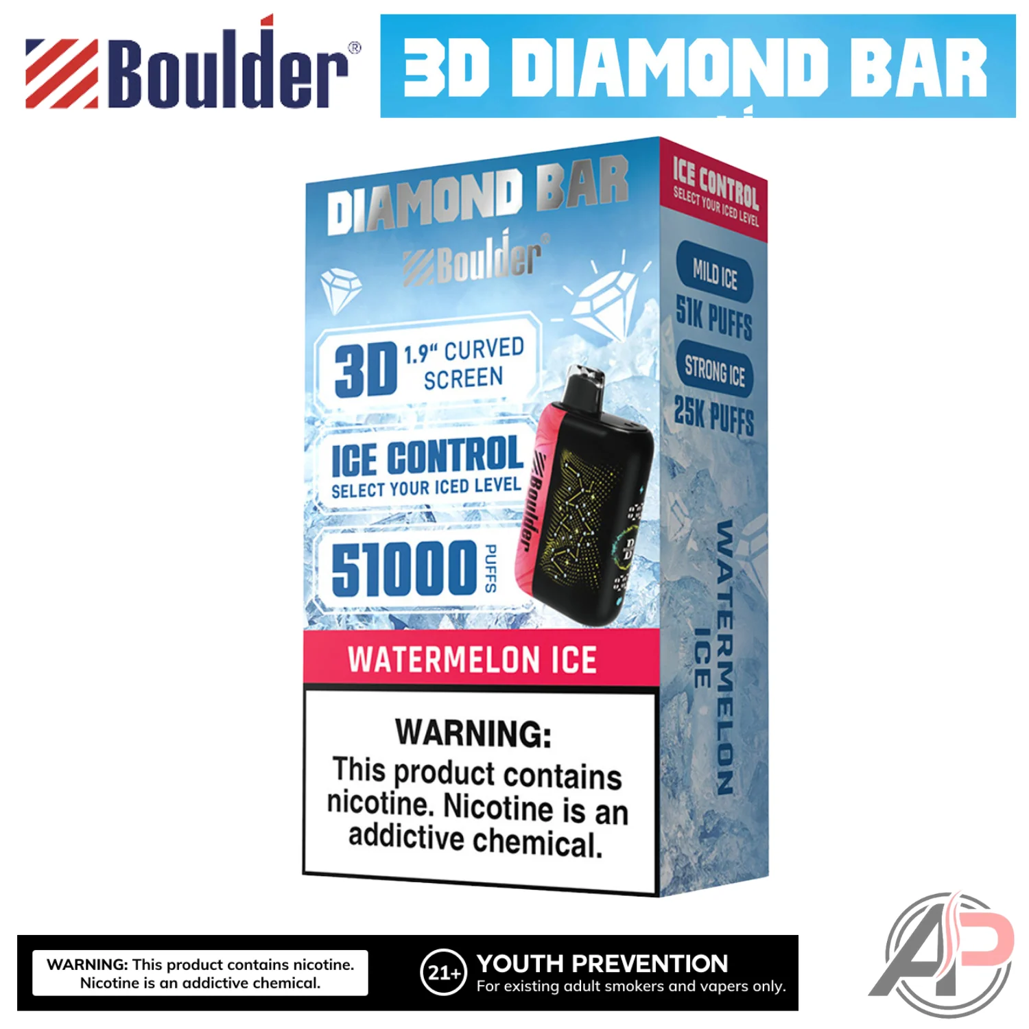Boulder Diamond Bar 51000 Puffs Disposable Vape Device - Image 20