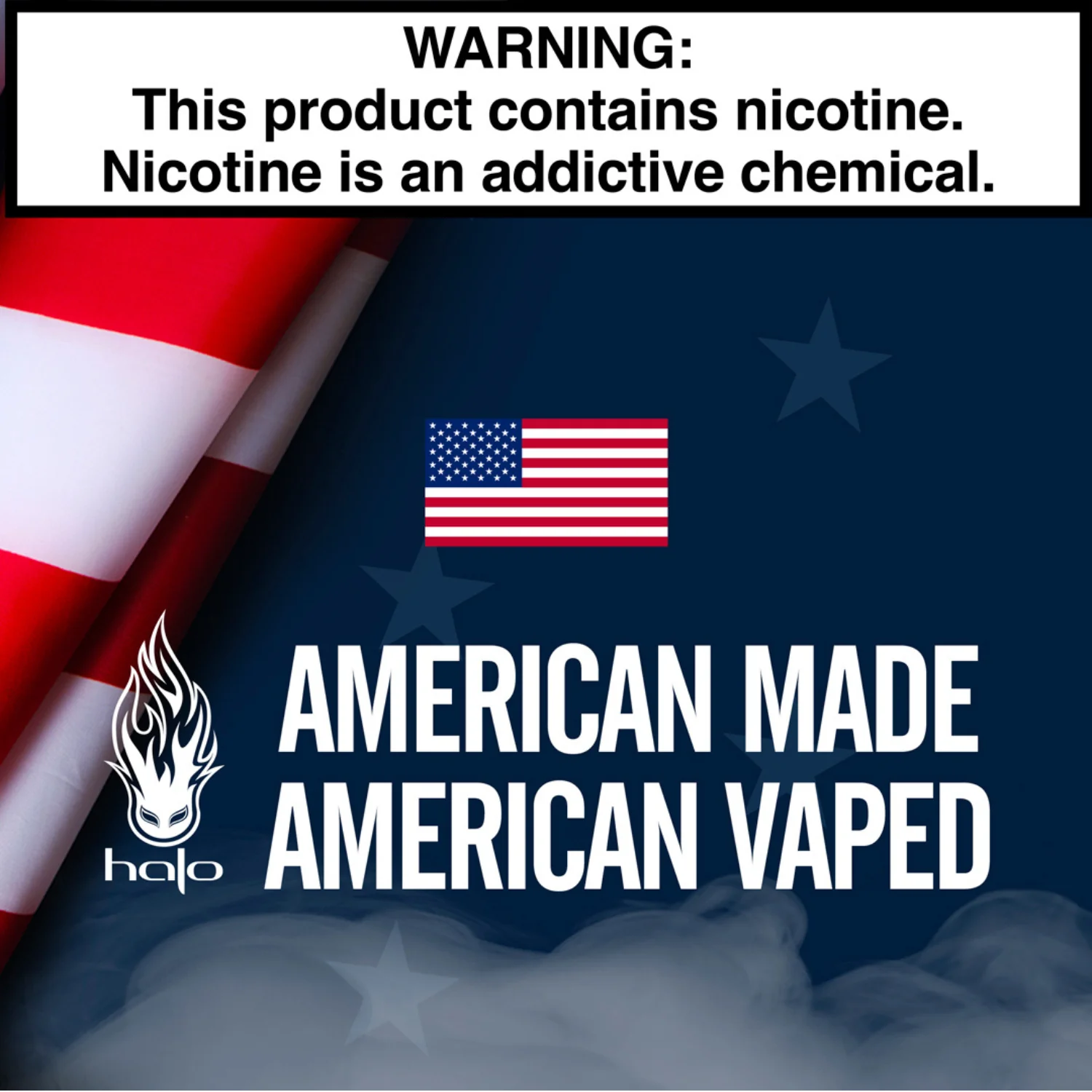 Halo Fusion Unflavored E-Liquid 60ml - Image 2