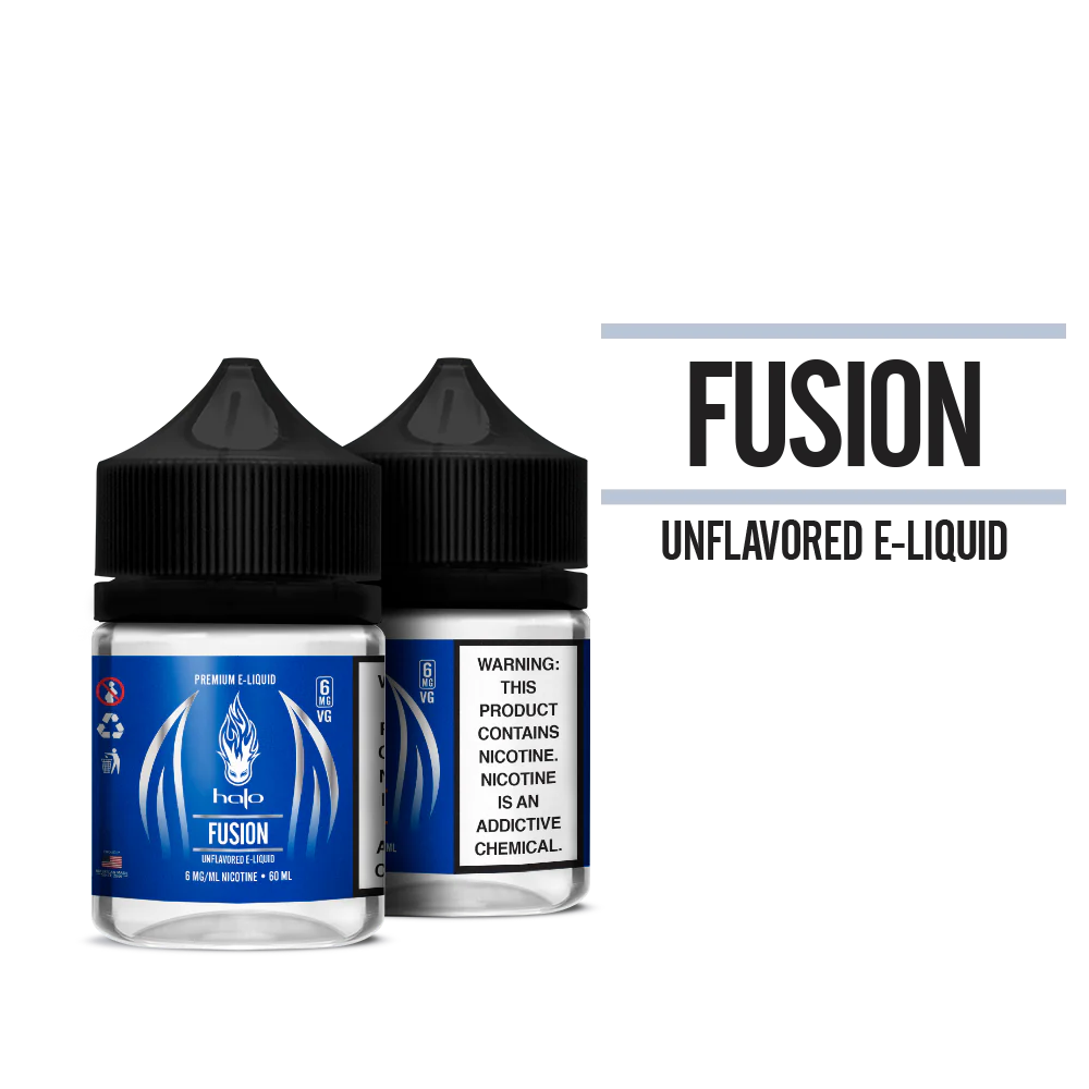Halo Fusion Unflavored E-Liquid 60ml - Image 7