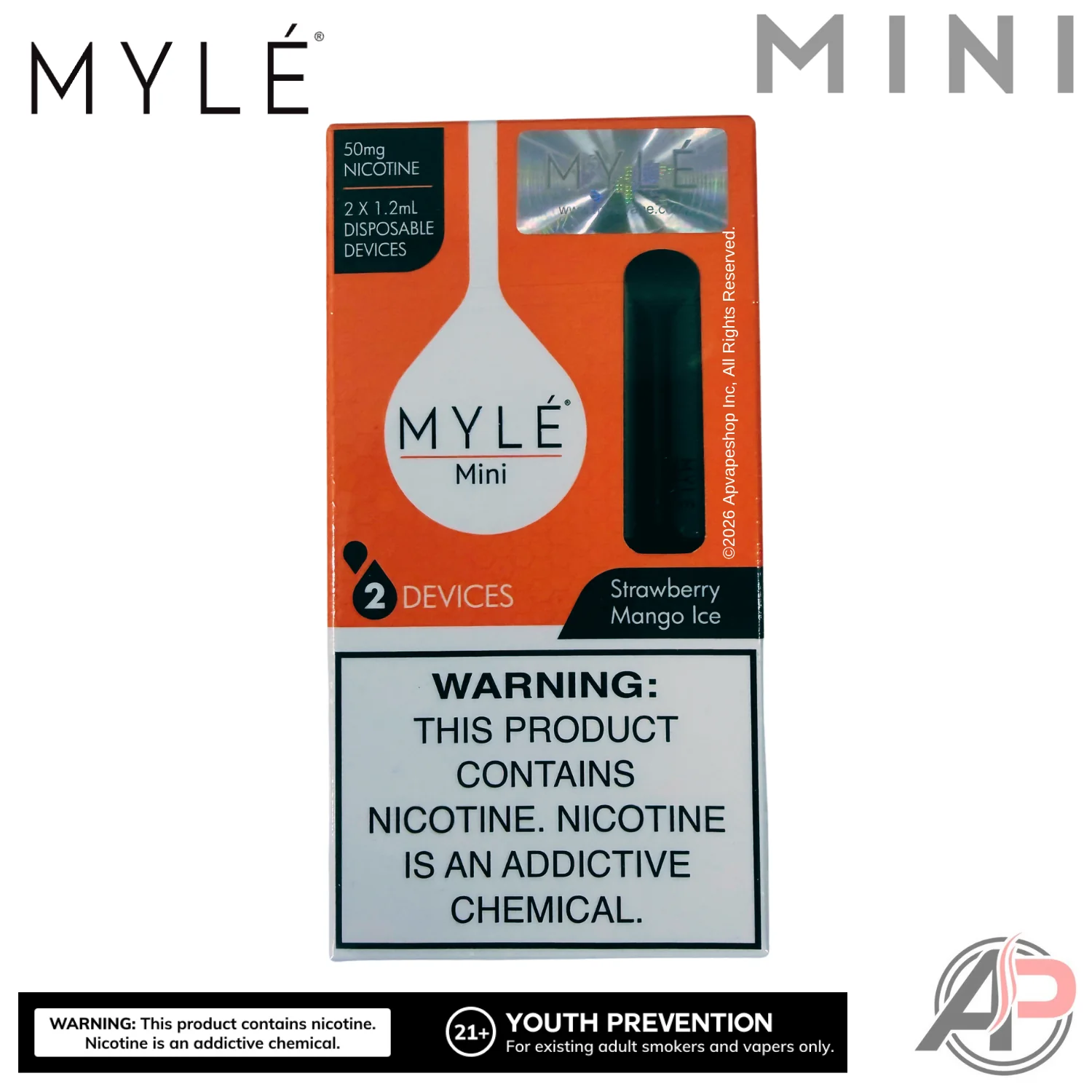 Myle Mini Disposable Vape Device - Image 10