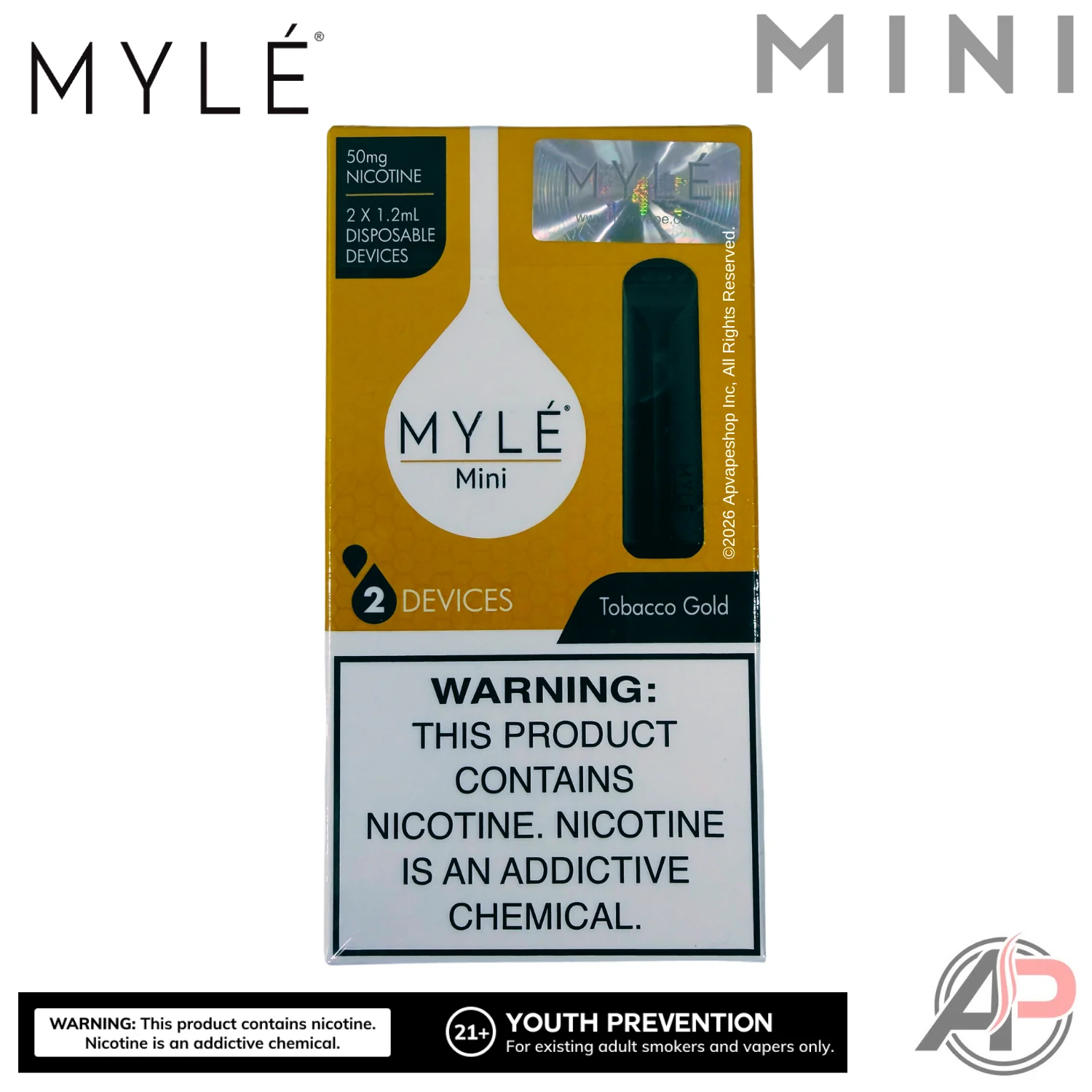 Myle Mini Disposable Vape Device - Image 14