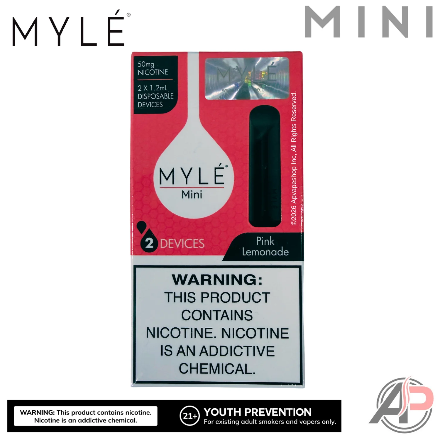 Myle Mini Disposable Vape Device - Image 16