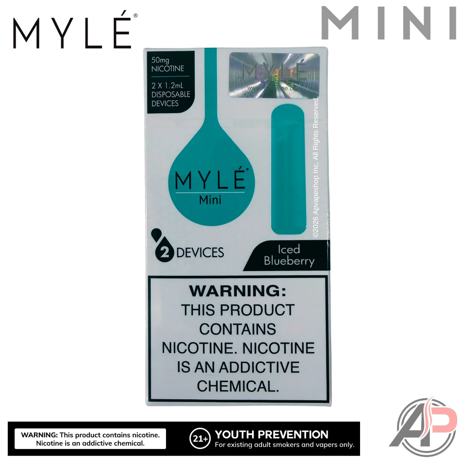 Myle Mini Disposable Vape Device - Image 19