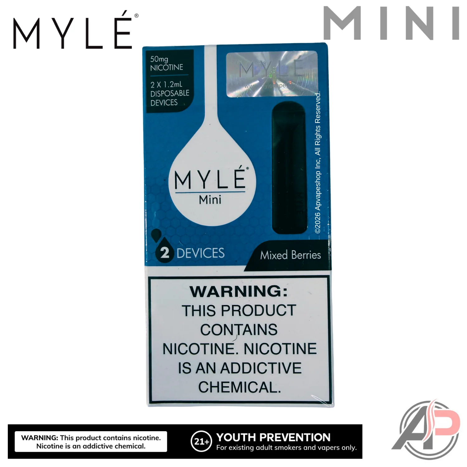 Myle Mini Disposable Vape Device - Image 21