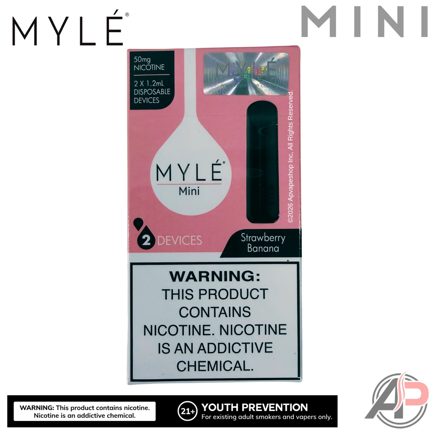Myle Mini Disposable Vape Device - Image 8