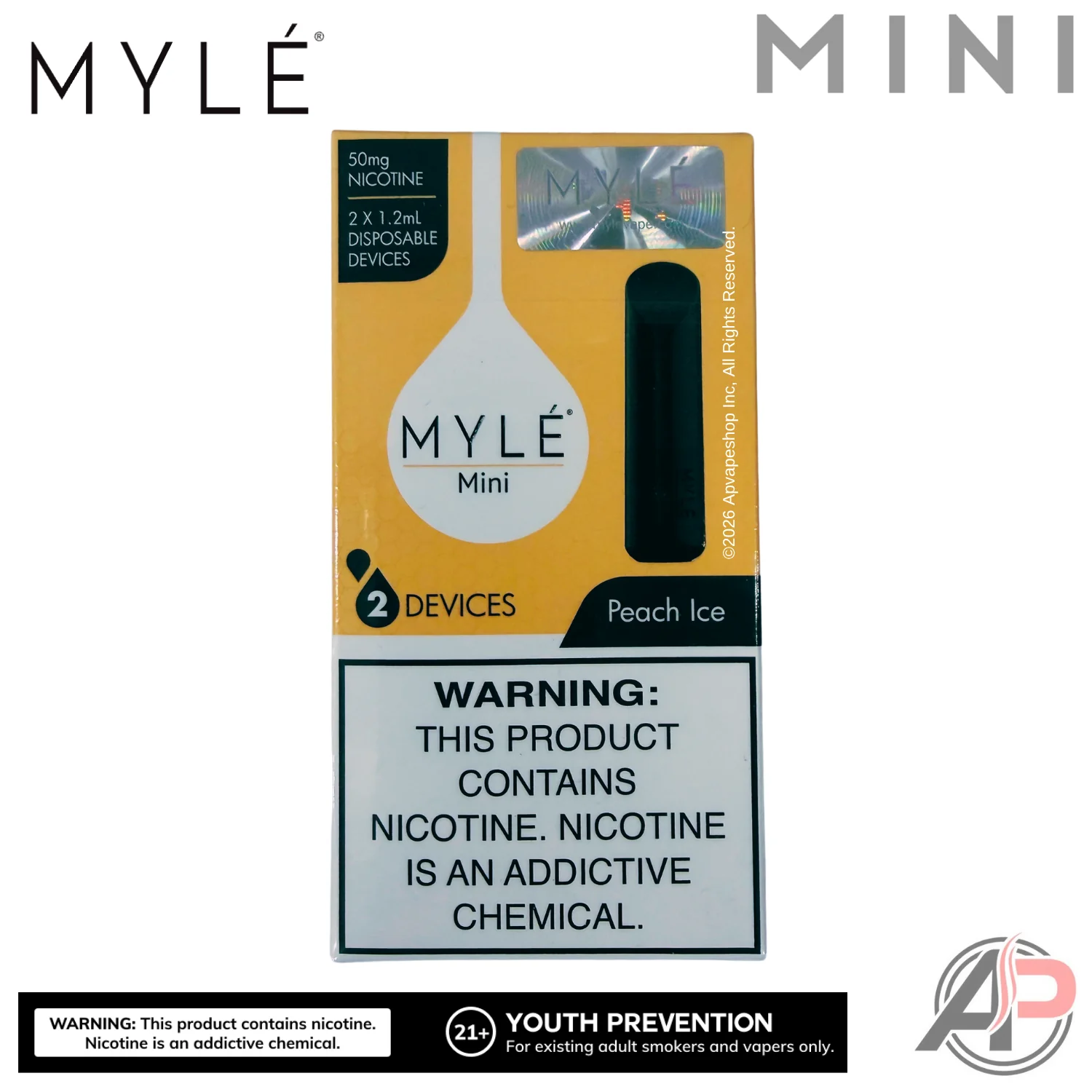 Myle Mini Disposable Vape Device - Image 9