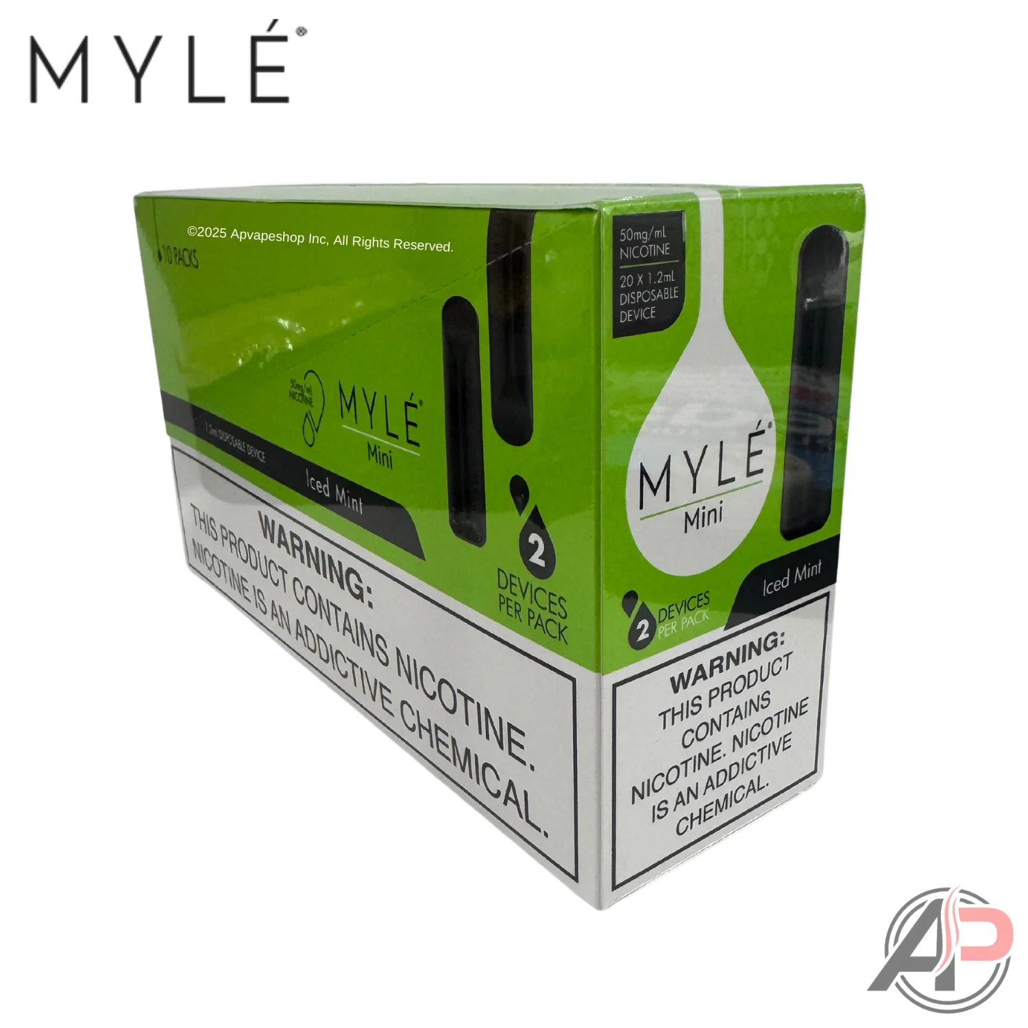 Myle Mini Disposable Vape Device Wholesale Box - Image 4