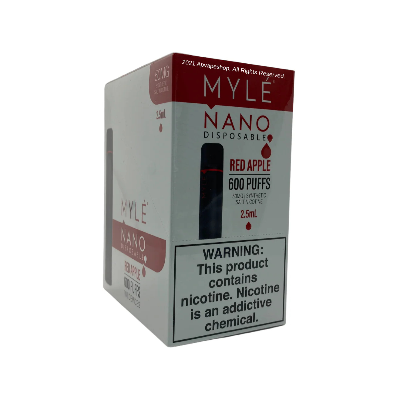 Myle Nano Disposable Vape Device Wholesale 10 Pack - Image 9