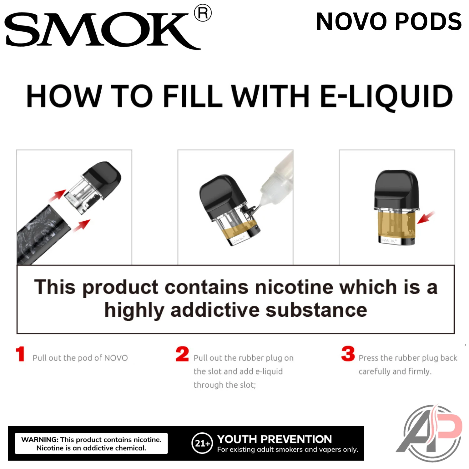 Smok Novo Replacement Pods 3 Pack - Image 10